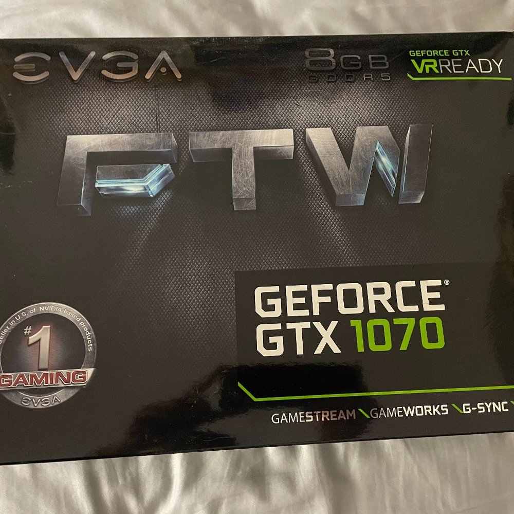 EVGA FTW GEFORCE GTX 1070 DDR5 8GB Graphic Card